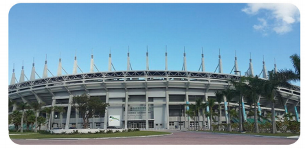 援建巴哈馬15000座體育場項目部分混凝土構(gòu)件開裂脫落、鋼筋銹蝕情況檢測鑒定